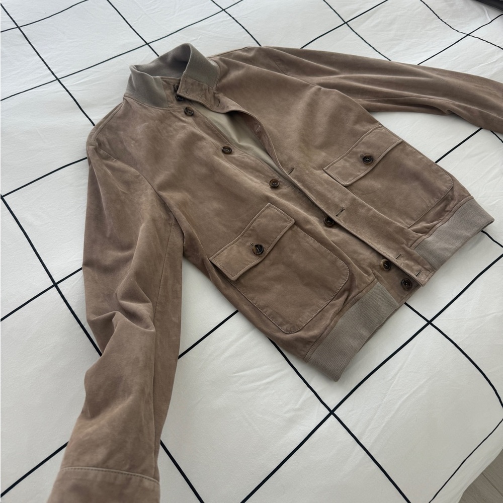 Suede Leather Jacket